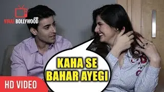 Zareen Khan Making Fun of Gautam Rode Kaha Se Bahar Aayegi