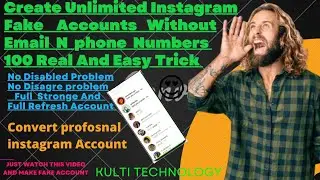 How To Create Instagram Fake Account 2022 Instagram par fake Account kaise banaye 2022