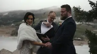Larry & Victoria's Wedding - Ceremony - Sapphire Point - 10-19-2021