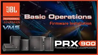 JBL PRX900 Loudspeakers | Updating the Firmware