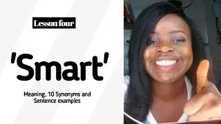 Synonyms of Smart- Lesson four | Learn English with Ruth