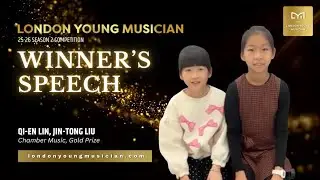 LYM Winner's Speech - Qi En Lin, Jin Tong Liu