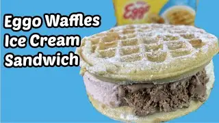 Eggo Waffles Ice Cream Sandwiches #Shorts