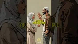 A simple method if you argue a lot with spouse👌#muslim #nikah #marriage #islamic_video #couple