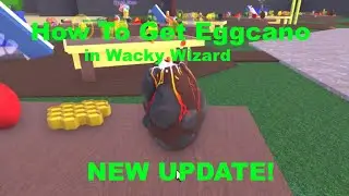 How To Get Eggcano in Wacky Wizards/ NEW UPDATE!