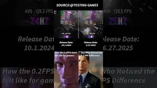 Windows 25H2 vs 24H2  Can You Even Feel 0.2 FPS? #gpu #pc #pcgamers #gaming
