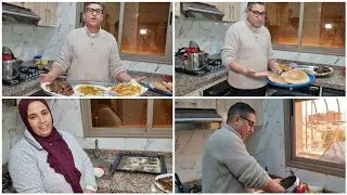 عايدة صبحات مريضة😰🥺 وزقزوق تحول من زقزوق لشاف زقزوق🧑‍🍳 😯😍 وبهرنا ربهركم بهاد شهيوات😋😍😯