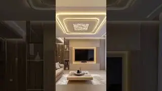 ✨ Modern False Ceiling Designs for Living Rooms 2025 🔥 #shorts #shortsfeed #home #interiordesign