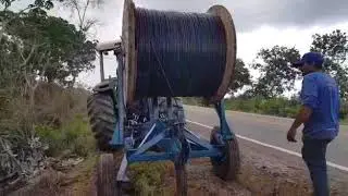scoorpyon 0001 Máquina de enterrar fibra óptica