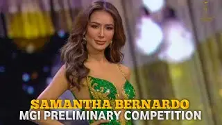 SAMANTHA BERNARDO ( EVENING GOWN ) PRELIMINARY COMPETITION : MISS GRAND INTERNATIONAL 2020