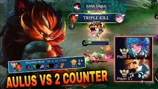 BEGINI CARA AULUS MELAWAN HIRO REGEN TINGGI 🫨 100% MENANG!! - AULUS BEST BUILD AND EMBLEM 2026