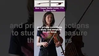 Early 18th c. baroque bow - Caspar model, 1714. #classicalmusic #baroque #violin #baroqueviolin
