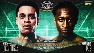 LIVE: Brando Lee vs. Nick Battee | Wrestling Open 10/09/25 Spotlight Match 7:30pm ET