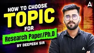How To Choose Topic For Research Paper Phd | Research Topic Ideas | Learn To Select Research Topics