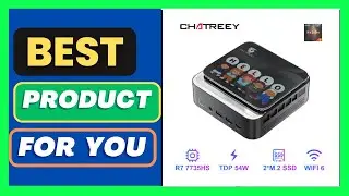 Chatreey AN3P Mini PC R7 7735HS 680M Gaming