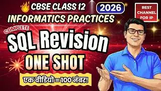 SQL Revision - Class 12 | SQL Class 12 | Class 12 IP | Class 12 CS