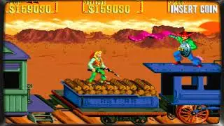 Sunset Riders Arcade longplay. Bob