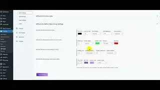 Giftcard all button groups border & bg color styles