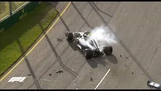 Bottas Crashes Out in Australia Qualifying 2018: All The Angles