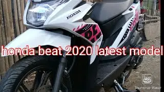 honda beat street white 2020 latest model