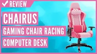 Chairus Pink Gaming Chair Racing Computer Desk Review