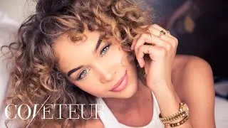 Jasmine Sanders Does Her Makeup in 60 Seconds