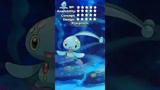 What's the BEST POKEMON Objectively? (kinda) RATE EM' ALL! Ep #490 #Manaphy #rateemall #pokemon