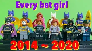 [Lego]every batgirl lego minifigure ever 2014 ~ 2020