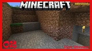 MattMan20006 Live Stream Minecraft Survival 1.13.1 Ep. 02 (Some Mining) Live Stream