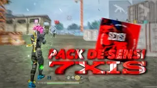Saiu! PACK 7xis - SENSI 7xis pra ANDROID ATUALIZADOS! [ MELHOR SENSI PARA AP ]📁🔥