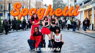 [KPOP IN PUBLIC | ONE TAKE 4K ] LE SSERAFIM(르세라핌) - &lsquo;SPAGHETTI&rsquo; DANCE COVER IN LONDON BY NATI & ANET