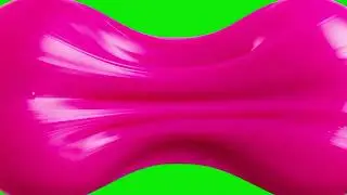 Sticky Gum STRETCH Transition - Liquid Green Screen VFX 🍬💖 #freevfx | Funny Transition Green Screen