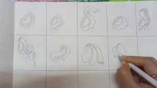 Basic Mehandi Design(Part-5) #mehandi #mehndidesign #viral#viralvideo #art