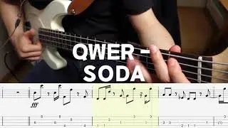 QWER - SODA (SODA) [Bass cover] (+Tab)