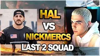 TSM Imperialhal's team vs NICKMERCS's team in ranked | HAL Killed nick and Then Watched His Reaction