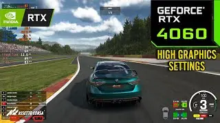 Assetto Corsa Evo : RTX 4060 8GB ( High Graphics Settings )