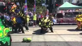 Richmond lion dancing 2016