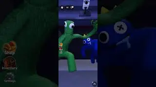 Playing roblox ( the game was creping me out)
