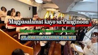 Magpasalamat kayo sa Panginoon cover by Filipino Catholic Group music ministry Hk
