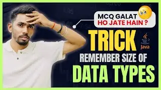 Data types in Java | What are data types in Java | Size of Data types in Java | Java Programming