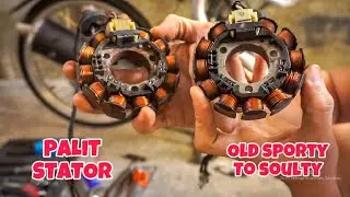 PART 12 PALIT STATOR AND MAGNETO MIO RED STREET BIKE JOURNEY