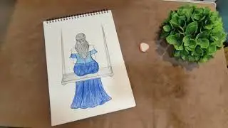 How to draw a cute girl !! Easy Drawings.