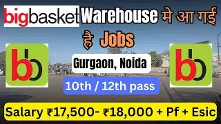 Warehouse Jobs | Big Basket Warehouse Jobs | Warehouse Jobs In Noida | Picker Packer Jobs
