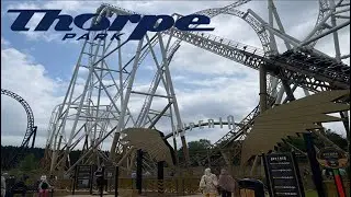 Thorpe Park May Vlog 2025! First Time on HYPERIA! Stealth still CLOSED...