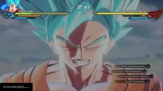 Dragon Ball Xenoverse 2 What if Battles Super Saiyan Blue Kaioken x10 Goku vs Beerus