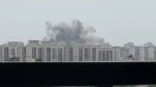Live Twin Tower Demolition #twintowers #twintowers.
