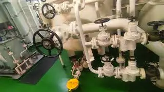 air bottle line || main air bottles in ship