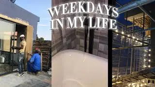Weekdays in my life{ studying •Renovations •unboxing}