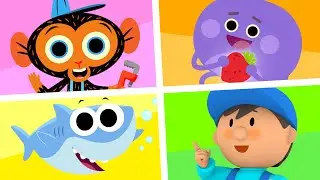 Super Simple Kids Cartoon Collection! With Finny the Shark, Carl's Car Wash, & The Bumble Nums