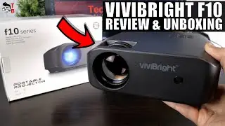 VIVIBRIGHT F10 REVIEW: THIS $100 720P Portable PROJECTOR Is Really GOOD!